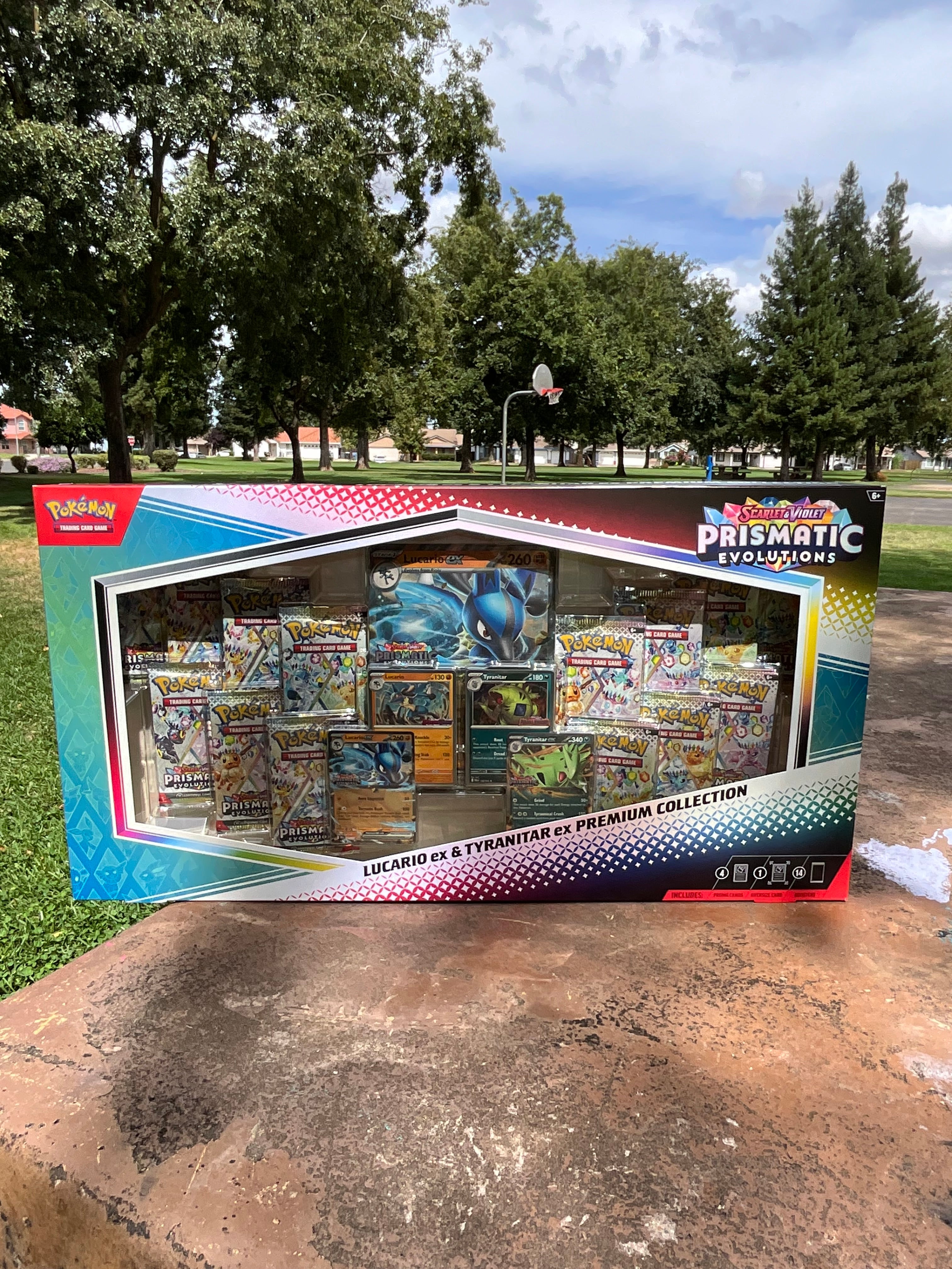 Pokemon Lucario Ex & Tyranita Ex Premium Collection