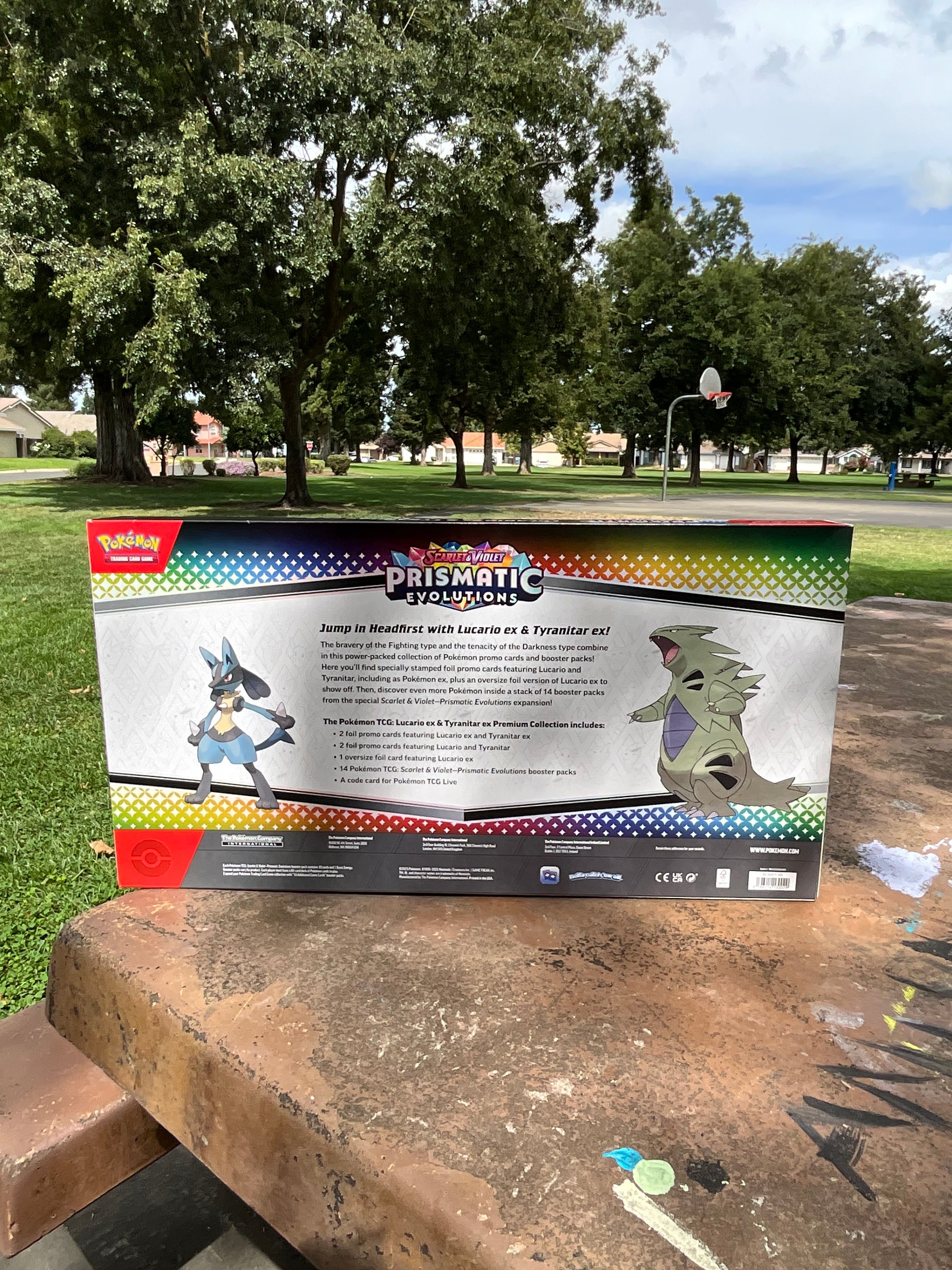 Pokemon Lucario Ex & Tyranita Ex Premium Collection